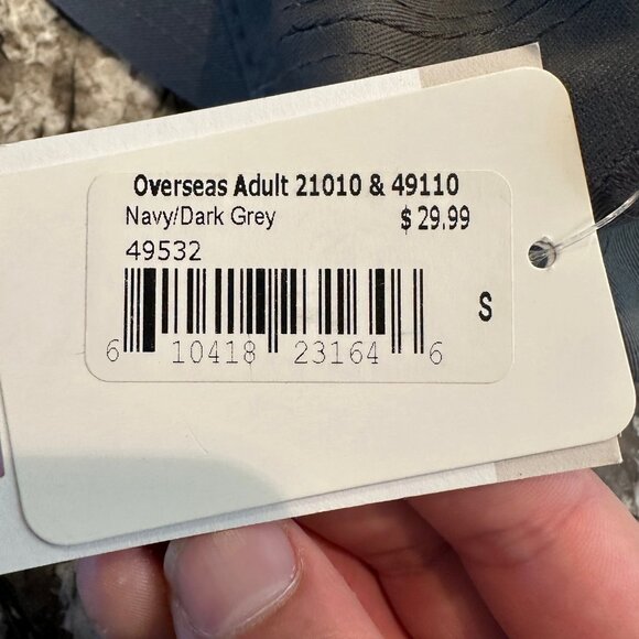 Overseas Adult Travelers Hat Baseball Hall of Fame in Dark Grey - Picture 5 of 5